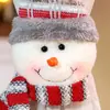 Decoraciones de Cortina Navideñas Transfronterizas Papá Noel Muñeco de Nieve Pinzas para Cortina Suministros para Decoración del Hogar de Fiesta Festiva