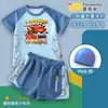 Traje de baño de dos piezas para niños talla grande de Cars Rayo McQueen, Traje de baño de secado rápido, Gorro de natación y Gafas Set de tres piezas