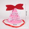 Fiesta de Cumpleaños para Niños Coreanos Accesorios para Fotos de Adultos Sombrero de Fieltro Bebé de Un Año Sombrero Decorativo de Fieltro