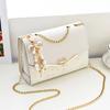 Bolso de Mujer 2024 Nueva Llegada Trendy Ins Estilo Coreano Combinable Bolso Pequeño Bolso Bandolera de Cadena Cuadrado Pequeño