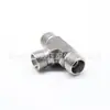 Suministro en Stock de Accesorios de T de Acero Inoxidable 304316L Gb3745.1 Estilo Dibujos Animados de Diámetro Igual