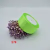 Venta al por mayor de fábrica 4cm Cinta Flor de Rosa Hecha a Mano Ramo Flor de Cinta Empaque Caja de Regalo de Boda Cinta Decorativa diy