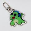 Chaveiro de Acrílico de Dinossauro Fofo Desenho Animado Pingente DIY Anime Personalizado Mercadoria de Casal Atacado Desenho Animado Anime