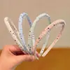 Diadema de Lunares con Dientes Estilo Coreano para Niñas, Diadema de Corona Alta, Pinza para el Cabello Antideslizante, Accesorio para el Cabello de Uso Diario