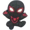 Serie Spiderman, zapatos con agujeros, hebilla de zapato con flores, hebilla de zapato desmontable decorativa de PVC, punto transfronterizo, explosión de Amazon
