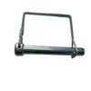 Venda Direta de Fábrica Pino de Travamento Quadrado Pino de Aço Carbono Pino Quadrado Galvanizado Pino de Posicionamento Pino Elástico Anel de Puxar Pino de Travamento Pino de Segurança