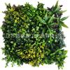 Decoración de plantas simuladas, eucalipto, pared artificial de plástico, protección solar, resistente a los rayos UV, encriptada, venta al por mayor, pared de fondo, pared verde, alta simulación.