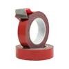 Película Roja Acrílico Gris Cinta Doble Cara Etc. Cinta Doble Cara Automotriz Decoración de Spoiler de Coche Cinta Doble Cara de Espuma Impermeable