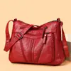 Bolsa de maternidad de gran capacidad nueva al por mayor 2026, moderna y a la moda, bolso de hombro elegante para mujeres de mediana edad y mayores, bolso tote cruzado