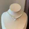 Collar para Fiesta de Noche para Mujer, Collar de Lujo con un Toque de Alta Gama, Exagerado Collar Brillante de Circonita, Cadena Clavicular de Nicho de Lujo Ligero