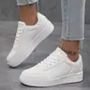 Zapatillas Blancas Clásicas, Zapatillas Versátiles y Cómodas, Zapatos de Mujer Transpirables para Verano con Suela Suave