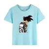 Camiseta de Algodón Puro Estampada de Verano para Niños y Niñas, Top Cómodo y Transpirable de Manga Corta, Camisa Versátil de Manga Corta con Dibujos Animados