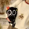 Bolso de Hombro Nuevo de Muñeca de Dibujos Animados Lindo, Bolso de Peluche de Muñeca Lindo de Ojos Grandes, Bolso Cruzado Versátil de Búho para Mujer