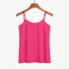 Camisola Blanca de Algodón Puro para Mujer Top Interior Primavera y Verano Talla Grande Sexy Espalda Hermosa Camiseta Básica Negra al Por Mayor