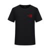Camiseta de algodão puro da moda nacional, manga curta masculina, estilo chinês, tamanho grande, solta, casais, verão, moda, camiseta de meia manga