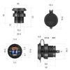 Carregador USB para Celular Modificado pelo Fabricante 48W para Barco/Motocicleta com Carregamento Rápido Qc3.0+Pd 12V-24V Acessórios