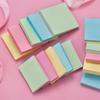 Nuevo estilo creativo, fresco, n veces, nota adhesiva rasgable, cuatro colores, simple, papel de nota para oficina de estudiantes, lindo cuaderno de notas