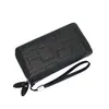 Carteira Nova Masculina Transfronteiriça Carteira 2025 Zíper Duplo Simples Bolsa para Celular Longa Grande Capacidade Porta-Moedas