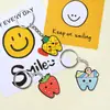 Serie de Dibujos Animados Transfronteriza para Dientes Llavero Colgante de Goma Suave de PVC Colgante para Bolsos Llavero Colgante para Mochila al por Mayor