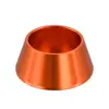 Arandela de Tornillo de Cabeza de Copa de Aleación de Aluminio Modelo Decorativo Naranja Arandela Espaciador de Aluminio Junta M2.5M3M5M6M8