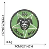 Insignias con Logo Bordado por Computadora, Zapatos, Sombreros, Bolsos, Accesorios de Ropa, Parches, Parches Redondos, Suministro Transfronterizo, Parches de Tela Bordados