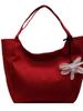 Bolsa Grande Transfronteiriça para Mulheres 2025 Nova Bolsa de Primavera e Verão para Estudantes Universitários Bolsa Tote para o Trabalho Bolsa de Ombro Casual de Grande Capacidade