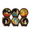 Posavasos de Esmalte Cloisonné del Festival de Medio Otoño Materiales DIY para Principiantes Taller de Construcción de Equipos Padres e Hijos Actividad Educativa