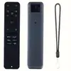 Adecuado para el Nuevo Control Remoto Mágico LG MR25GA, Funda Protectora de Silicona con Cobertura Total, Texto Impreso, Engrosada, Anti-Caídas y Correa Luminosa