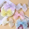 Accesorios de Lazo de Lentejuelas de Color Caramelo Pequeños Frescos y Dulces Accesorios para Joyería DIY Accesorios Creativos para el Cabello Accesorios para Ropa