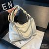 Bolso Pequeño con Cadena de Diseño de Nicho Francés para Mujer 2026 Nuevo Moderno Elegante Versátil Bolso de Hombro Bolso Cruzado Pequeño a la Moda