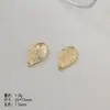 Nuevo Colgante de Hoja de Monstera Verde Fresco de Aleación DIY Pulsera Llavero Decoración Accesorio Materiales