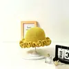 Novo Estilo Gorro de Pescador com Babados Tricotado à Mão Outono Inverno Simples Versátil Cor Sólida Proteção Solar Touca de Tricô Atacado
