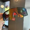 Nuevas Gafas de Sol Coloridas para Montar Niños Transfronterizas Todo en Uno Película de Color Espejo Protección Solar Exterior Protección UV Gafas de Sol para Niños