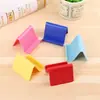 Soporte de escritorio perezoso para teléfono, soporte universal de color caramelo para teléfono y tableta, soporte de teléfono compacto y portátil