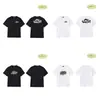 Marca de moda estadounidense Corteiz Camiseta Casual Deportiva Holgada de Manga Corta con Estampado de Barco de Crucero Alcatraz para Pareja