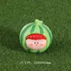 Figuras de Escritorio de Resina DIY Fruta Li Si Bolsas Sorpresa para Transmisiones en Vivo Muñecas Creativas de Dibujos Animados