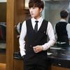 Traje Tang retro de estilo chino, ropa de primavera y otoño, traje bordado con cuello levantado, traje Zhongshan para hombre, traje de boda, traje de tres piezas
