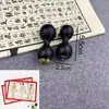 Versión Mejorada del Stick para Ojos de Sándalo Púrpura Ojo de Cuerno Zhuque Sanzhe y Palo Relajante para Puntos de Acupuntura de Ojos de Flor de Loto