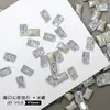 Nuevo taladro de azúcar de cristal 4*6mm para decoración de uñas circonita tamaño pequeño base plateada taladro de azúcar color súper brillante base puntiaguda taladro de uña joyería