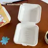 Bolsa de Filhote Assado Caixa de Embalagem para Pão de Forma Caixa de Embalagem para Bolo de Lanche Caixa para Bagel Tiramisu Sobremesa