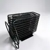 Condensador de tubo de seda de alta eficiencia, tubo de cobre puro con proceso de electroforesis, refrigerador comercial, enfriamiento rápido