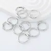 23mm Cadena para Teléfono Bolso Clip Anillo de Resorte Hebilla Llavero DIY Colorido Pintado Aleación de Zinc Piezas de Accesorios