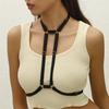 Estilo Novo para Comércio Exterior tipo Bambu Bar Sexy Roupa Erótica para Adultos Costas Nuas com Cadarço Renda Vazada Lingerie para Mulheres O0649