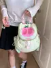 Mochila de Verano Transfronteriza Color Contraste Dopamina Bolso de Mujer para Viajar Ligero al Aire Libre Mochila de Dibujos Animados para Niña Mochila Escolar Linda