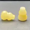 Acessórios de Cabacinha de Seda Dourada Natural de Xinjiang com Furo Passante Estéreo Pingente de Cabacinha Grande Multicolorido Jade DIY Pronto para Venda