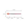 Mini Pincel de Silicone para Lábios, Multifuncional para Batom, Protetor Labial, Pincel de Batom, Pincel de Sombra, Ponta Macia, Conveniente