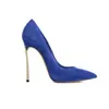Zapatos de Moda para Mujer Transfronterizos, Tacones Metálicos Ultra Altos, Tacones Altos, Zapatos para Mujer Talla Grande Aliexpress, Zapatos de Salón para Mujer
