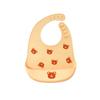 Prato de Jantar Infantil Popular Transfronteiriço de Silicone Silicone de Grau Alimentício Prato de Jantar Ventosa Inferior Babador de Bebê Prato de Jantar de Bebê