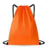 Mochila Deportiva Mochila con Cordón Logo Personalizado Estudiante Evento de Maratón Publicidad Bolsa de Baloncesto Tenis Cordón Bolsillo con Solapa Pantalones