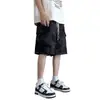 Pantalones Cortos de Carga Tie-Dye Transfronterizos Pintura a Tinta Verano Nuevo Ropa de Trabajo Casual Sueltos de Cinco Puntos Pantalones Marca de Tendencia